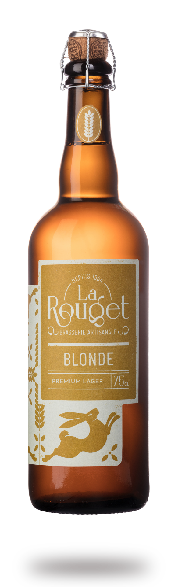 Bière Blonde 75 – Premium Lager de style « Helles » – La Rouget