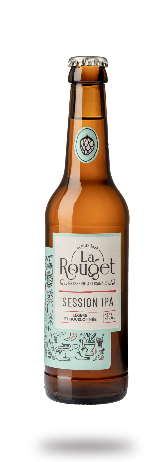 Bière blonde Session IPA 33 – Légère et houblonnée – La Rouget